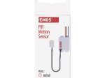 Judesio jutiklis EMOS G1110, IP20, 360 laispsnių, 6 m, 800 W, 230 V, 5s/30s/1min/3min/8min., PIR jutiklis, baltos sp., 55 x 37 x 22 mm