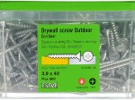Išorinių GKP sraigtai ESSVE, 3,9 x 40 mm, CorrSeal C4, 500 vnt.