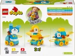 Konstruktorius LEGO DUPLO, gyvūnai ant ratukų 3in1