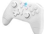Žaidimų pultas DELTACO GAMING GAM-103-W, valdymo pultas skirtas Nintendo Switch, PC, Android, Bluetooth 2.1, ABS plastikas, baltos sp.