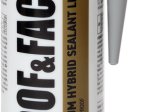 Hermetikas FOME FLEX Hybrid Roof&Facade Lm, 300 ml, pilkas
