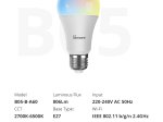 Išmanioji LED lempa SONOFF B05-Bl-A60, 9W, E27, A60, 220-240V, 806 lm, RGB keičia spalvas, Wi-Fi, valdoma programėle, galima valdyti balsu