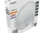 Lubinis LED šviestuvas AVIDE, PANDORA-CCT AT-9109, 48 W (24+24), 220-240 V, 3000-6400 K, 3100 lm, IP20, su pultu, dimeriuojamas, 470 x 110 mm