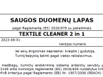 Automobilinis valiklis LESTA, tekstilei, 500ml