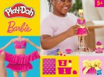 Plastilino žaidimų rinkinys PLAY-DOH Barbie, „Raukinukai ir kaspinėliai“