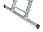 Kopėčios HERVIN EQUIPMENT, aliuminės, universalios, dvipusės, ištraukiamos, 3x8 pakopų, 2200-4090 mm, AC0308A
