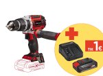 Akumuliatorinis smūginis gręžtuvas EINHELL TP-CD 18/60 Li-i BL Solo, 18 V, metalinis 13 mm griebtuvas, maks. sukimo momentas 60 Nm, be akumuliatorių ir kroviklio