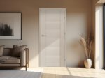 Laminuotos vidaus durys su užlaida VOSTER Etna 70, dešininės, spl. Cashmere, 2030x744x40 mm