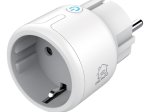 Išmanusis kištukinis lizdas DELTACO Smart Home Sh-P01M, WiFi, valdomas su programėle, turi laikmačio funkciją, LED indikatorius, su įž., 2,4 GHz, 10A, 220-240V, baltos sp.