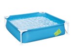 Baseinas BESTWAY, 365 l, karkasinis, matmenys 122x122x30,5cm, 56217