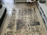 Kilimas RICCO Luxess III, 140 x 190 cm, pilkos-melsvos spalvos (25089), poliesteris 70%, akrilas 30%, 38H-1N1419