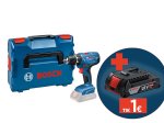 Akumuliatorinis gręžtuvas BOSCH Professional GSR 18V-21 Solo, maks. sukimo momentas 55 Nm, be akumuliatoriaus ir kroviklio, lagamine
