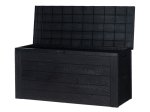 Plastikinė sodo dėžė, 300 l, 120 x 46 x 58 cm, antracito sp.