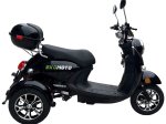 Elektrinis triratis EKOMOTO Retro, juodas, 20 Ah švino rūgšties baterija