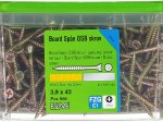 Sraigtai OSB plokštėms ESSVE, 3,9 x 42 mm, cinkuoti, 900 vnt.