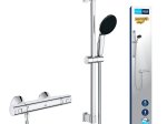 Dušo komplektas GROHE QuickFix Precision Start, termostatinis, chromas, 34597001