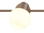 Kryptinis šviestuvas GLOBO Eileen, E27, 3 x 40W, 230V, kavos sp., 500x125x175 mm