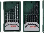 Grąžtų ir sukimo antgalių rinkinys BOSCH Mini-X-Line 3+1