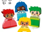 Konstruktorius LEGO Duplo, stiprūs jausmai ir emocijos