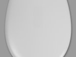 Klozeto dangtis CEDO Burgi Beach, lėtai nusileidžiantis, termoplastas, baltas, ZZG101C5801Y