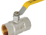 Rutulinis ventilis dujoms FERRO G18, 1/2", ilga rankena, vidus/vidus, KGS1