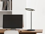 Stalinis šviestuvas SEARCHLIGHT Space, 12W, 230V, 3000K, 579lm, 275 x 275 x 490 mm, EU32802BK