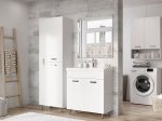 Vonios spintelė ELITA Nika 60, 181,9 x 60 x 34,1 cm, ūkinė, pastatoma, balta, 3D, 167472