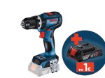 Akumuliatorinis smūginis suktuvas BOSCH Professional GSB 18 V-90 C SOLO, 18 V, sukimo momentas 38-90 Nm, be akumuliatoriaus ir kroviklio, 06019K6100