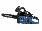 Benzininis grandininis pjūklas HYUNDAI X4118, variklis 41 cm3, 2,0 kW, pjovimo juosta 45 cm, svoris 4,5 kg