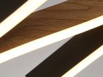 Pakabinamas LED šviestuvas SEARCHLIGHT Bloom, 38W, 230V, 2300-4000K, 4808lm, dimeriuojamas, 1080 x 150 x 40 mm, maksimalus aukštis 1500 mm, 32104-1BK