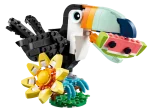 Konstruktorius LEGO Creator 3in1, laukiniai gyvūnai: atogrąžų tukanas