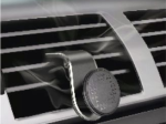 Automobilinis telefono laikiklis ALBURNUS, magnetinis, pilkos spalvos 