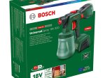Akumuliatorinis dažų purkštuvas BOSCH Green, UniversalSpray18V-300 Solo, be akumuliatoriaus ir kroviklio