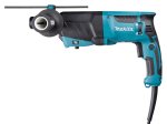 Elektrinis perforatorius MAKITA HR2630J SDS PLUS, 3 darbo režimai, galia 800 W