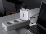 Telefono ir nešiojamo kompiuterio įkroviklis SPONGE Charger C3, 65 W, USB-C ir USB-A, GaN TÜV sertifikatas
