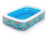 Baseinas BESTWAY, 702 l, pripučiamas, matmenys 229x152x56cm, 54120