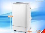 Mobilus reversinis oro kondicionierius COOLCLIMA CCCLP12002-OHCWI, 3,5kW, šildo/šaldo, 705 x 360 x 442 mm, Wifi, iki 85 m³ patalpai