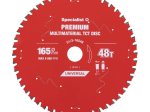 Medienos pjovimo diskas SPECIALIST+ Premium Multimaterial, akumuliatoriniams pjūklams, 165x20 mm, 48 dantys