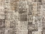 Kilimas RICCO Luxess II, 140 x 190 cm, pilkos-smėlio spalvos (10133), poliesteris 70%, akrilas 30%, 37H-1G1419
