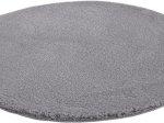 Kilimas AREZZO, D-67 cm, apvalus, antracito spl., 100% poliesteris, 700977