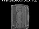 Vandeniui atspari instaliacinė dėžutė SONOFF Box R2, 152,5x100x48 mm., permatomos rudos sp.