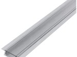 Profilis LED juostoms AVIDE AT-3588, komplektas, įleidžiamas, skaidrus dangtelis, 15,2 x 7,8 mm, ilgis 2 m