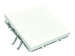 Jungiklis TOPE Bora, 1 klavišo, įleidžiamas, baltos sp., 16 A, 250 V, 500900001