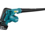 Akumuliatorinis pūstuvas MAKITA DUB186SFX1, 18 V, 1x3,0 Ah akum., kroviklis DC18SD, oro srautas 3,2 m³/min, svoris 1,4 kg