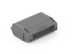 Hermetinė dėžutė WAGO Gelbox-2, IPX8, 33,6x17,8x45,9 mm, 4mm, 1 vnt. pilkos sp.
