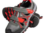 Darbo batai LAHTI PRO, S1 SRC, 45 dydis, pilka ir raudona spalva, versta oda, sandalai, CE