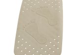 Vonios kilimėlis RIDDER PLATTUF, 38 x 72 cm, smėlio spl., 100% TPE, 67069