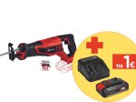 Akumuliatorinis tiesinis pjūklas EINHELL TE-AP 18/28 Li BL, Solo, eigos aukštis 28 mm, be akumuliatoriaus ir kroviklio
