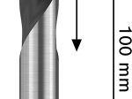 Universalus grąžtas BOSCH PRO, šešiakampiu kotu, 6,5 x 50 x 100 mm
