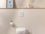Nuleidimo mygtukas GROHE EVEN, 197 x 156 mm, potinkiniam klozeto rėmui, balta spalva, 38966SH0